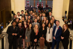 photo of 2023-24 graduating MPM class at the Senate Foyer