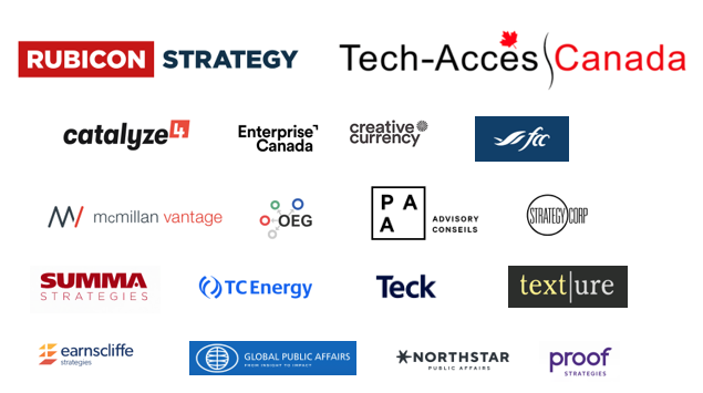 sponsor logos for the 2026 Riddell Reception