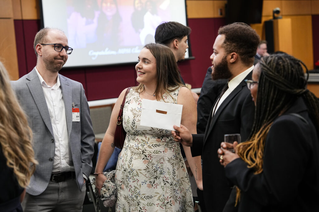 Callie Franson, Marcel Desmond and guests