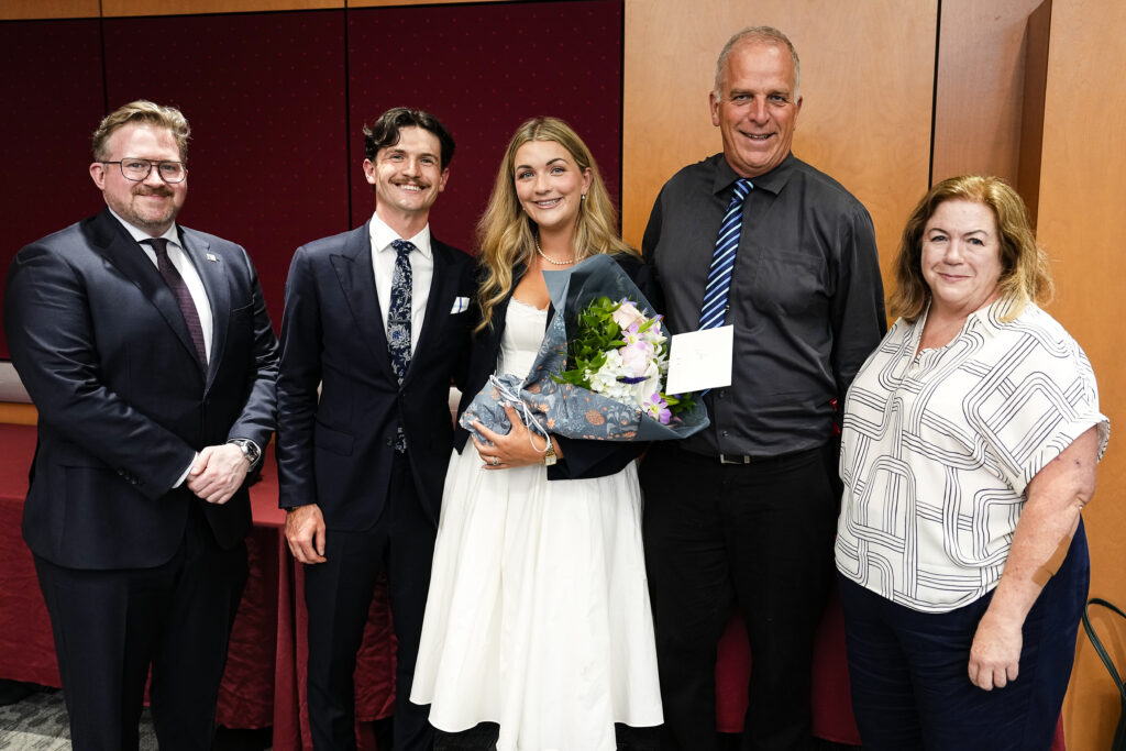 Rob Leforte, Sophia Stacey and guests