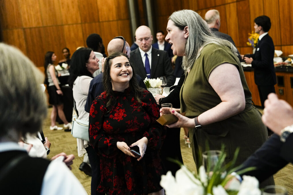 Kristina Kisin with Professor Jeni Armstrong