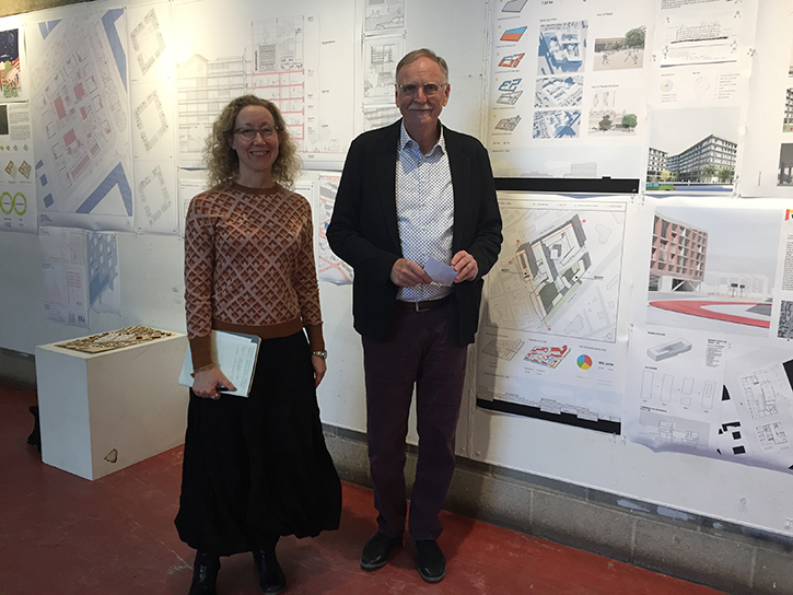 Prof. Catherine Bonier and architect Barry Hobin