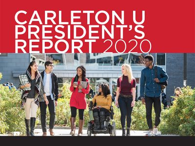 Cover for the President's Report 2020