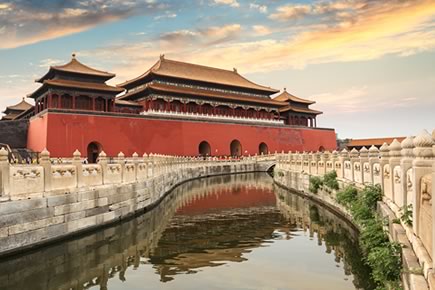 Photo of the Forbidden City Beijing, China