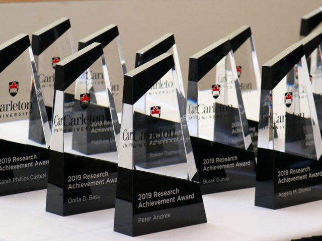 Achievement Award trophies