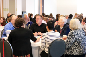 Carleton University staff members attended the semi-annual Provost's Café