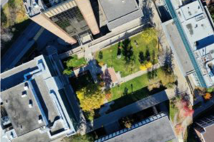 Aerial view of Carleton campus