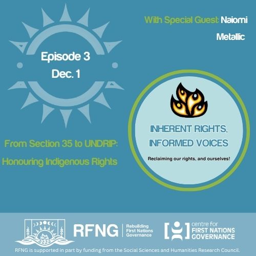 From Section 35 to UNDRIP: Honouring Indigenous Rights
