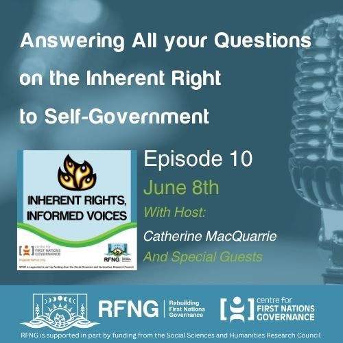 Answering All your Questions on the Inherent Right to Self-Government