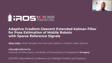 Thumbnail for: Akos – Pose Estimation Mobile Robots in 2022 IEEE IROS