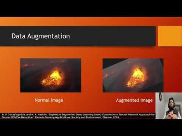 Thumbnail for: Drone Wildfire Detection with CNN Deep Learning