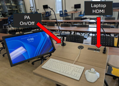 HP4155 Lectern Options