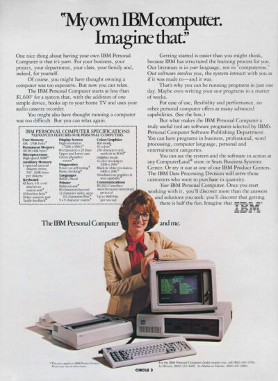 IBM PC 5150 Ad