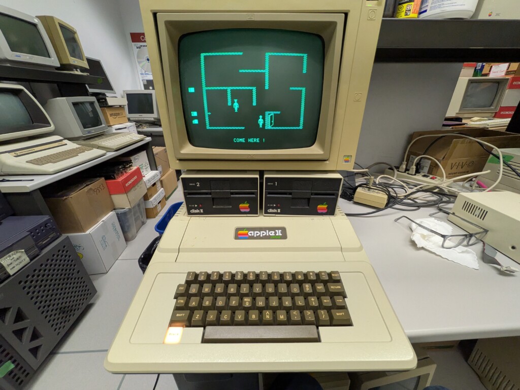 Apple ][+ Beyond Wolfenstein