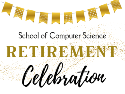 Computer Science Retiree Celebration poster