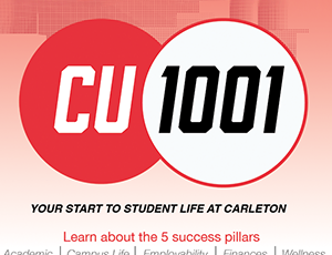 View Quicklink: CU 1001 - Your Start to Student Life at Carleton