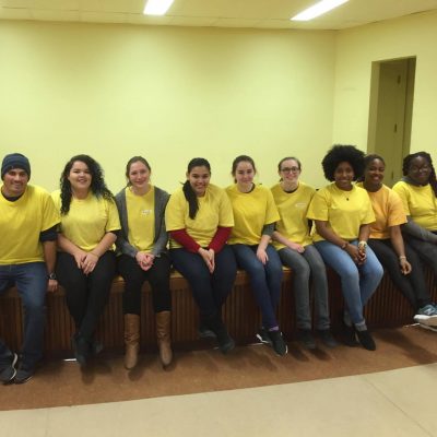 Day 43: Campus to Community students volunteered at In From the Cold 