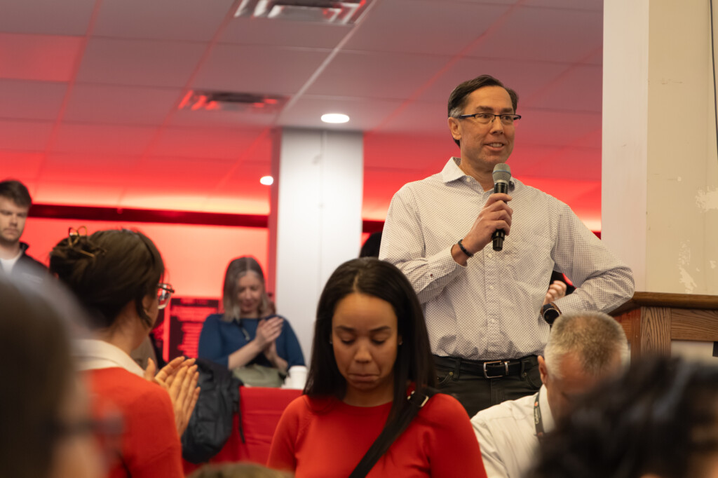 Matthew Holohan sharing the difference that service excellence has on others