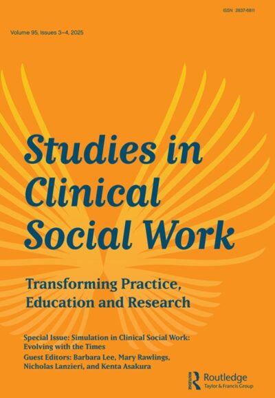 Cover of journal Studies in Clinical Social Work
