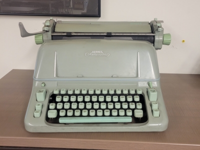 Photo for the news post: Hermes Ambassador Typewriter