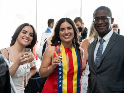 Photo for the news post: Journalism Convocation Reception 2020-21