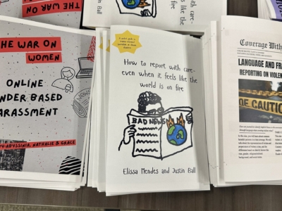 Photo for the news post: Journalism program event celebrates the resurgence of ‘zines’