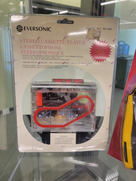 Eversonic Stereo Cassette Player (RS-350) | School of Journalism and ...