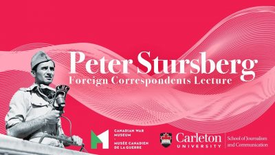 Thumbnail for: Introduction – Second Peter Stursberg Foreign Correspondents Lecture