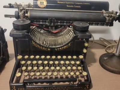Photo for the news post: Monarch Typewriter Model 3