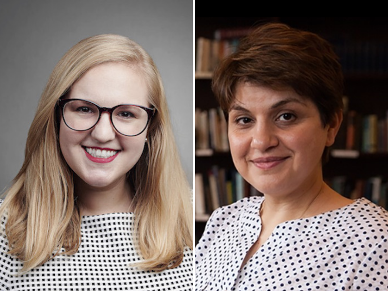 Image of Kelsey Ulrich-Verslycken and Eva Kartchava