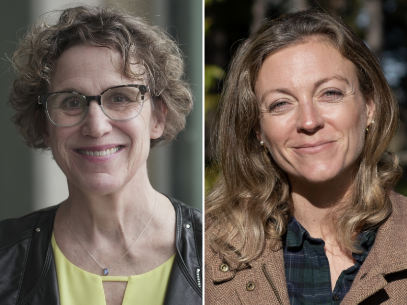 Image of Peggy Hartwick and Rachelle Vessey