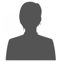 Grey female silhouette