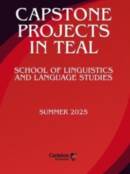 Image of capstone projects in TEAL book