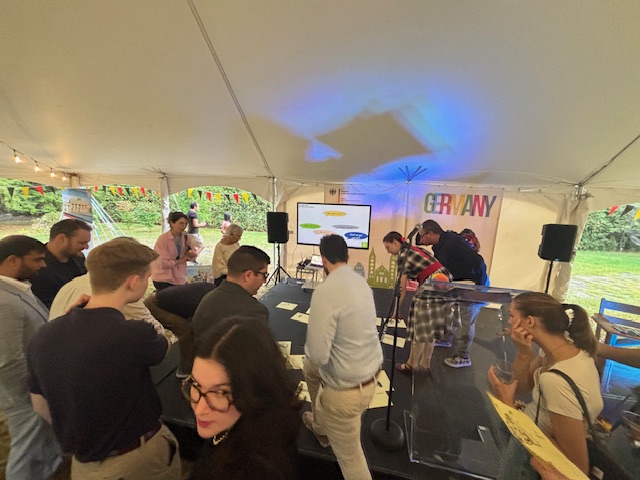 Image of students putting their German skills to the test