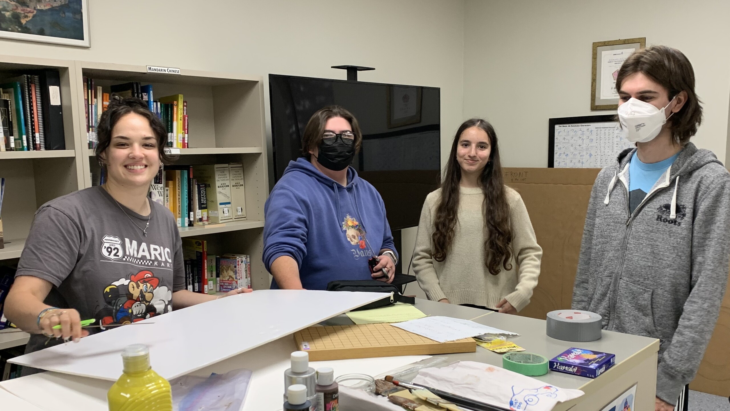 Students prepare for Italofonia