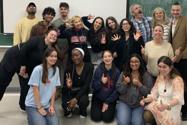 Group photo at Italofonia