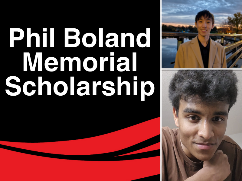 Image of Phil Boland Memorial Scholarship Recipients
