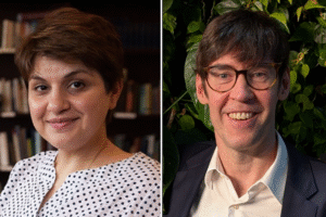 Image of Eva Kartchava and Mike Murphy