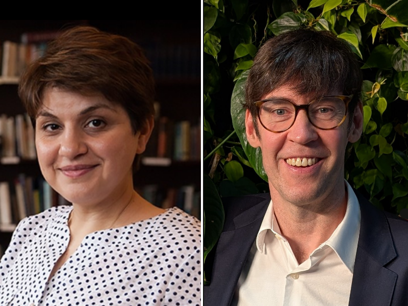 Image of Eva Kartchava and Mike Murphy