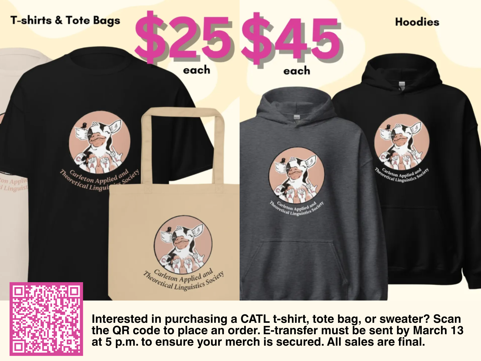 Image of CATL merchandise