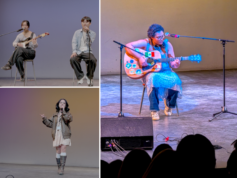 Collage of images of students performing at Linguavision 2026