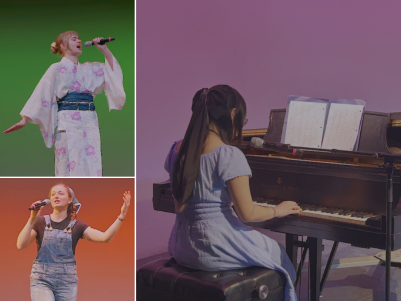 Collage of students performing at Linguavision 2026