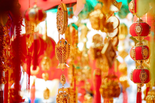 Lunar New Year decorations