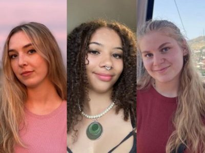 Emma F. (left), Jasmine H.(middle), and Barbara U. (right)