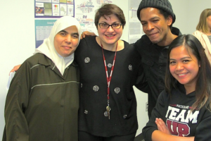 Genan, Eva, Pablo, and Chareena