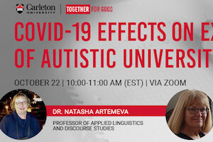 Poster for event with pictures of Natasha and Jacquie