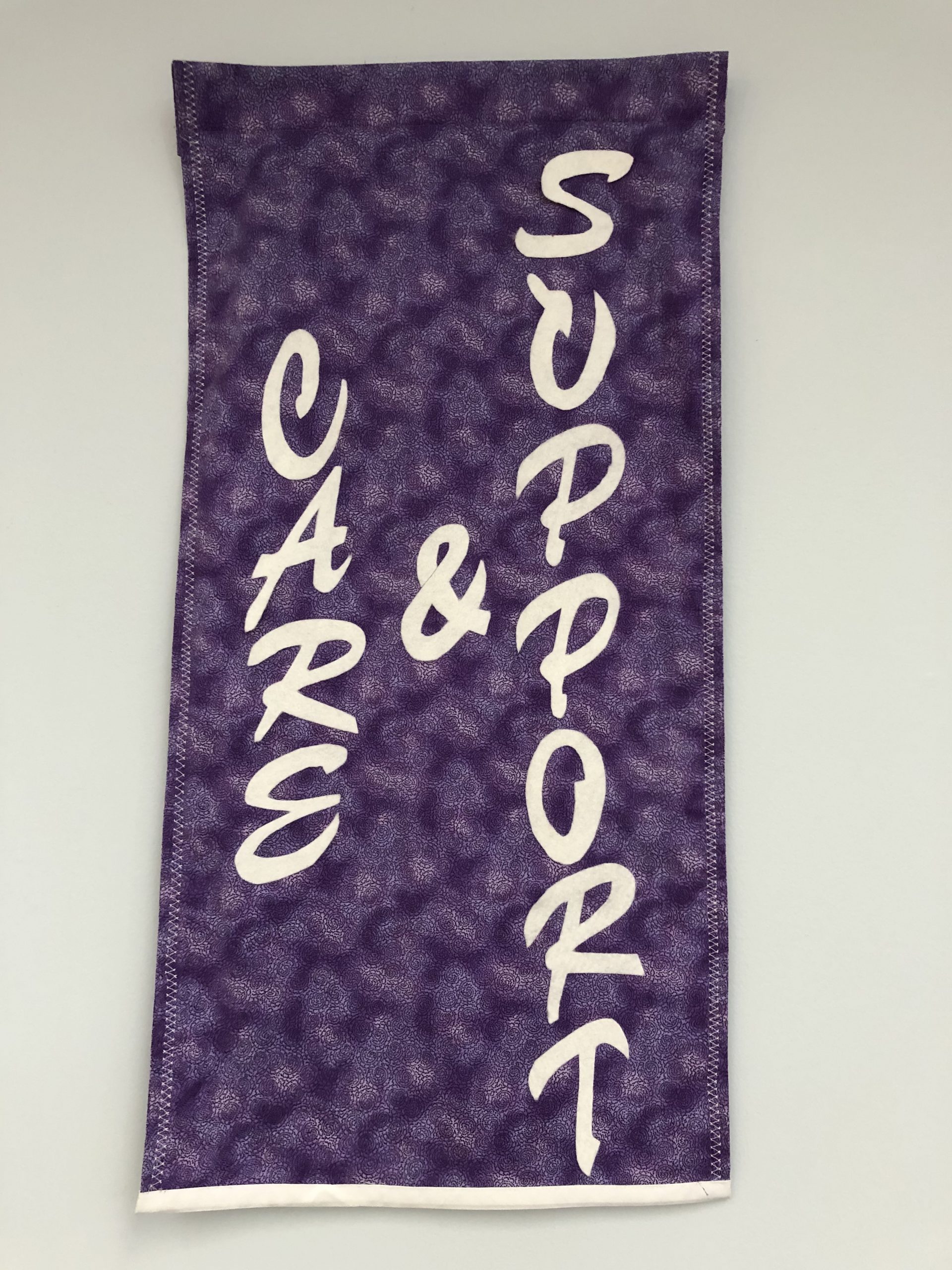 Banner hanging at Orleans United Church