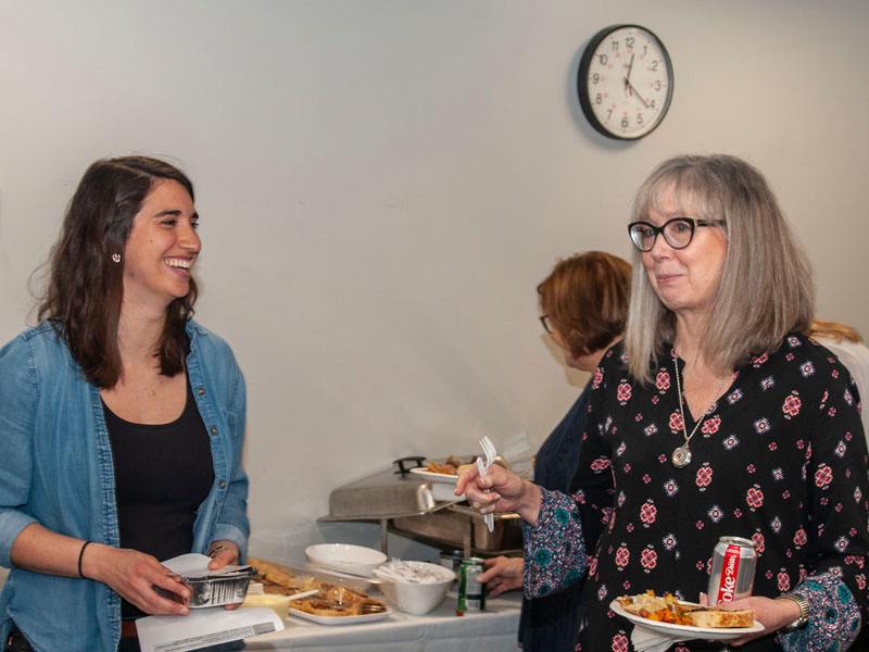 Photo taken during the Indigenous Meal held at Dunton Tower on Jan. 27, 2020.