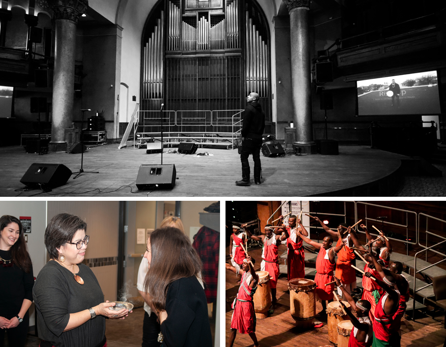 Collage of pictures.