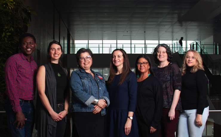 photo of School of Social Work PhD students in 2020